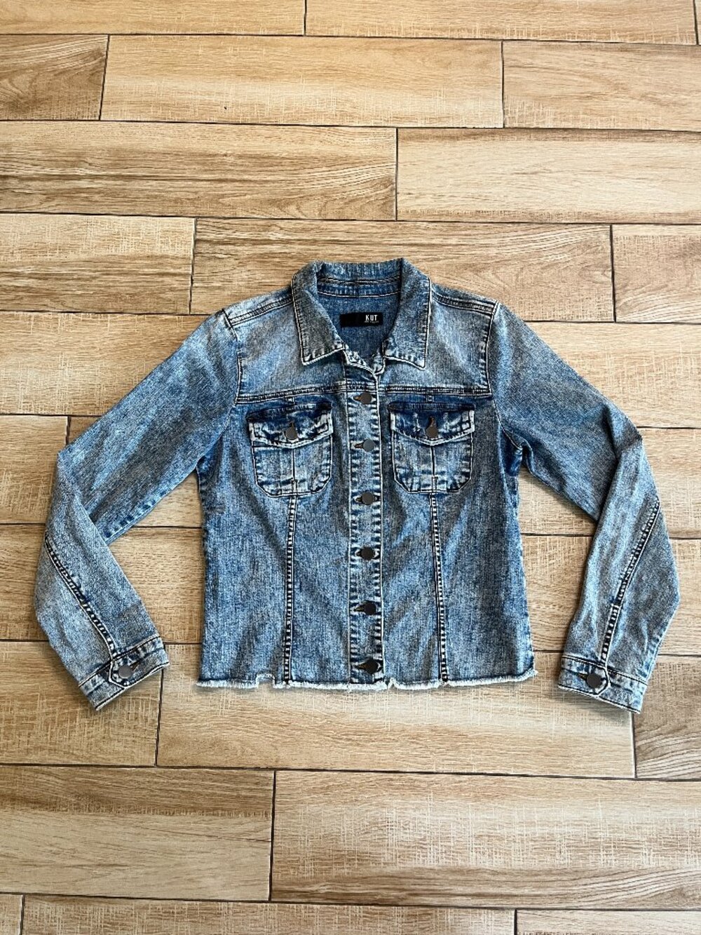 Womens KUT from the Kloth Denim Jean Kara Jacket - M